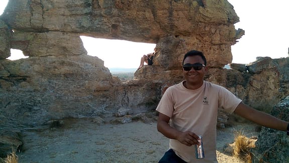 Brilland in Isalo National Park, Madagascar.